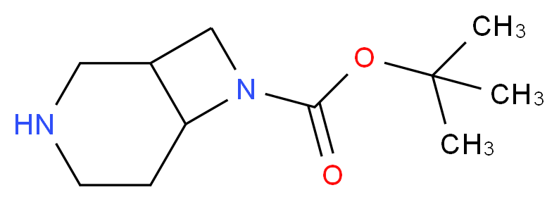 tert-butyl 3,7-diazabicyclo[4.2.0]octane-7-carboxylate_Molecular_structure_CAS_)