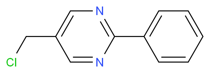 5-(chloromethyl)-2-phenylpyrimidine_Molecular_structure_CAS_886531-63-1)