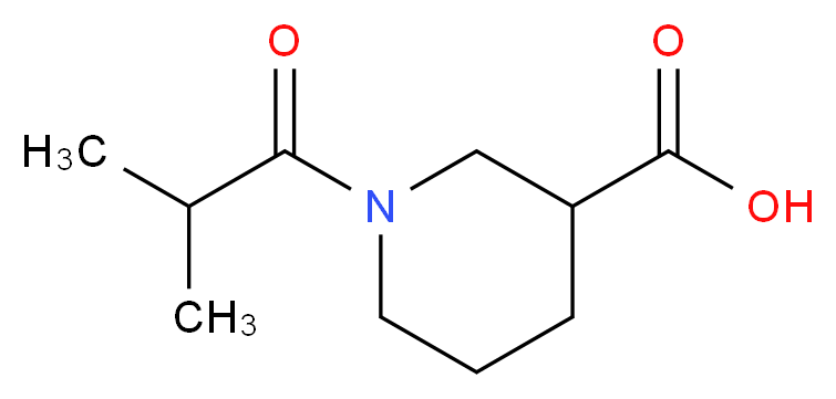 1-isobutyrylpiperidine-3-carboxylic acid_Molecular_structure_CAS_)