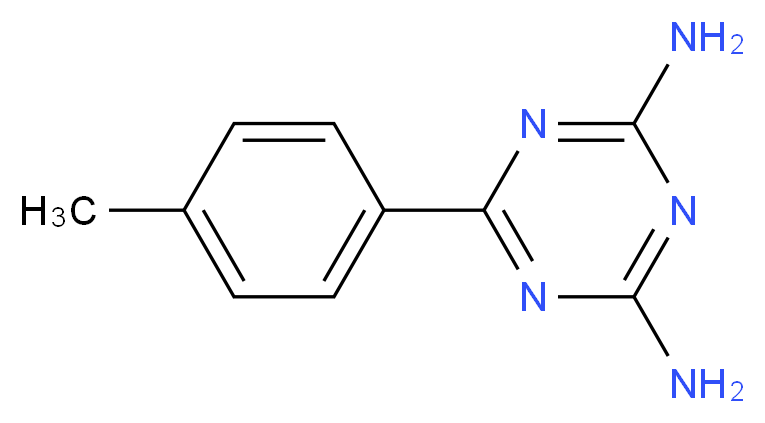 2,4-Diamino-6-(4-methylphenyl)-1,3,5-triazine_Molecular_structure_CAS_19338-12-6)