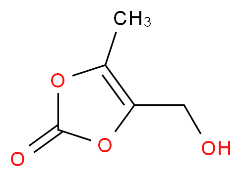 4-(Hydroxymethyl)-5-methyl-1,3-dioxol-2-one_Molecular_structure_CAS_91526-18-0)
