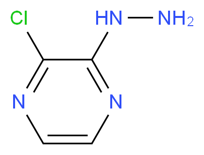 2-Chloro-3-hydrazinylpyrazine_Molecular_structure_CAS_63286-28-2)