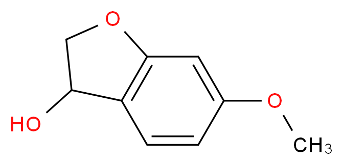 6-methoxy-2,3-dihydro-1-benzofuran-3-ol_Molecular_structure_CAS_)