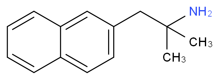 2-Methyl-1-(naphthalen-2-yl)propan-2-amine_Molecular_structure_CAS_198226-63-0)