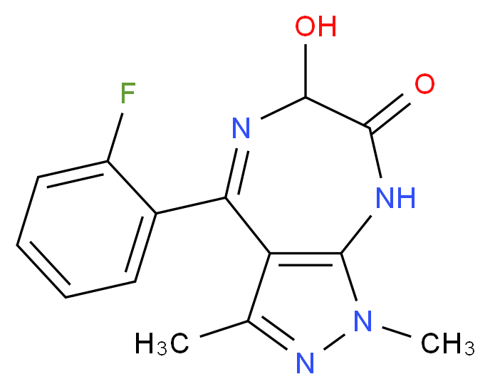 8-Demethyl-6-hydroxy Zolazepam_Molecular_structure_CAS_55199-56-9)
