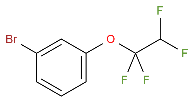 1-Bromo-3-(1,1,2,2-tetrafluoroethoxy)benzene_Molecular_structure_CAS_)