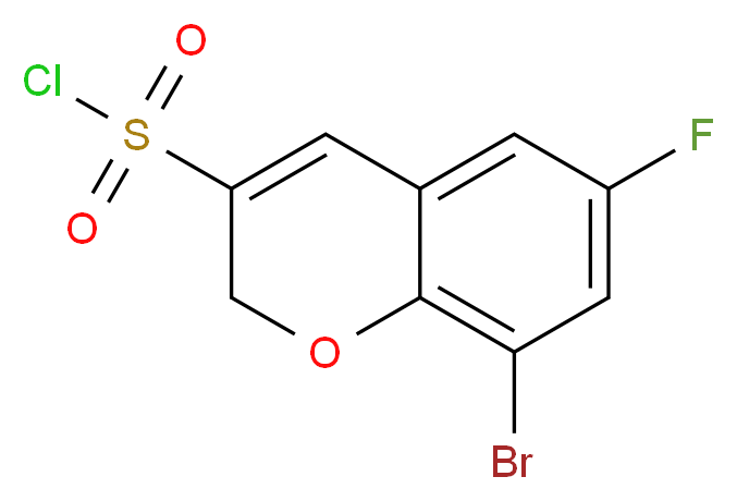 8-bromo-6-fluoro-2H-chromene-3-sulfonyl chloride_Molecular_structure_CAS_)