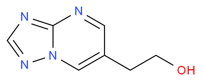2-[1,2,4]triazolo[1,5-a]pyrimidin-6-ylethanol_Molecular_structure_CAS_959237-50-4)