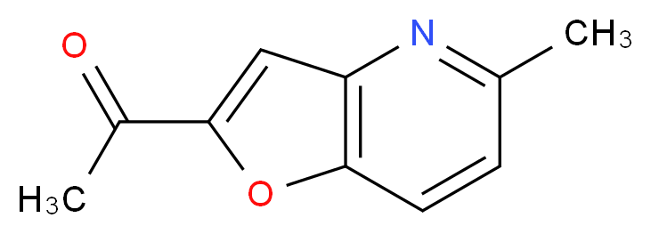 1-{5-methylfuro[3,2-b]pyridin-2-yl}ethan-1-one_Molecular_structure_CAS_)