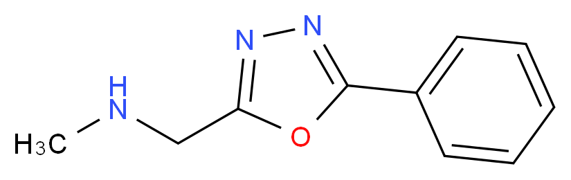 N-methyl-1-(5-phenyl-1,3,4-oxadiazol-2-yl)methanamine_Molecular_structure_CAS_880361-90-0)