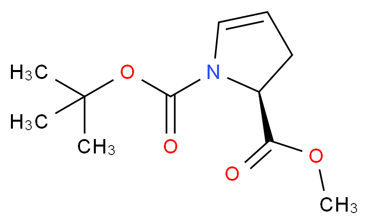 N-Boc-L-proline-4-ene Methyl Ester_Molecular_structure_CAS_83548-46-3)