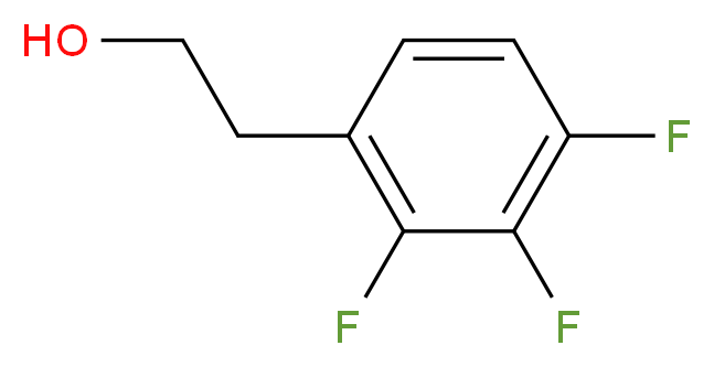2-(2,3,4-Trifluorophenyl)ethanol_Molecular_structure_CAS_)