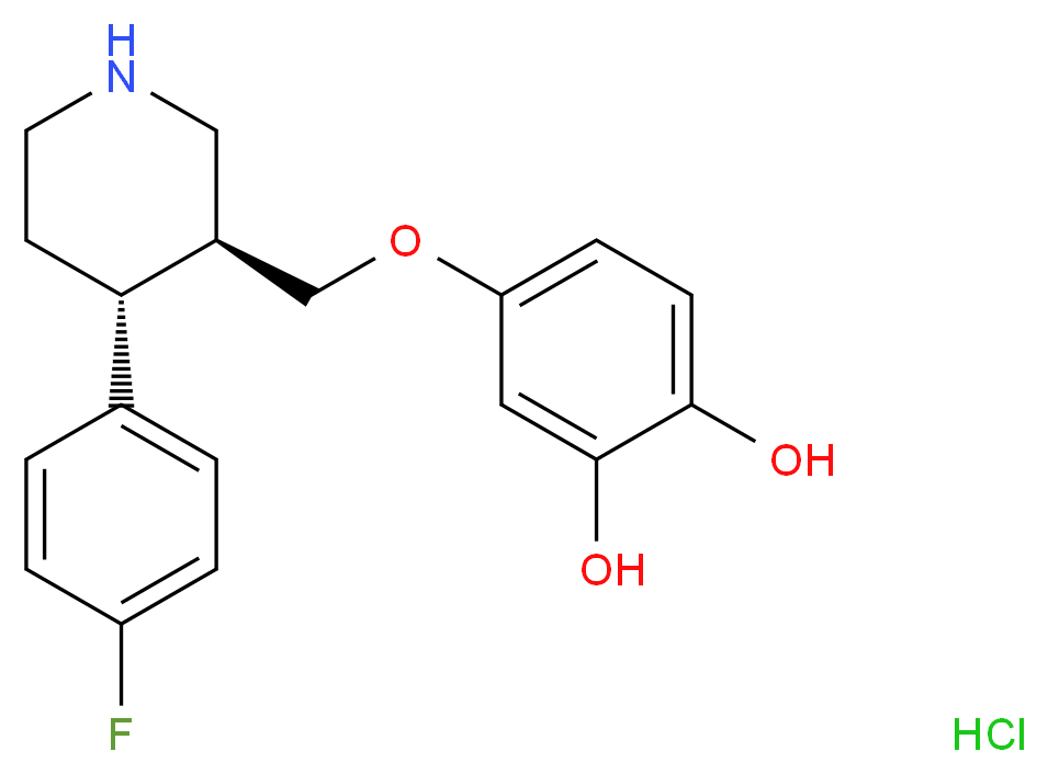 Desmethylene Paroxetine Hydrochloride Salt_Molecular_structure_CAS_159126-30-4)