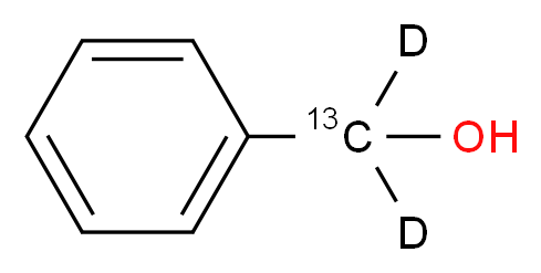 Benzyl alcohol-α-13C-α,α-d2_Molecular_structure_CAS_285977-71-1)