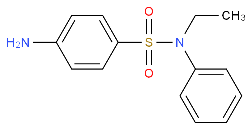 4-Amino-N-ethyl-N-phenylbenzenesulfonamide_Molecular_structure_CAS_)