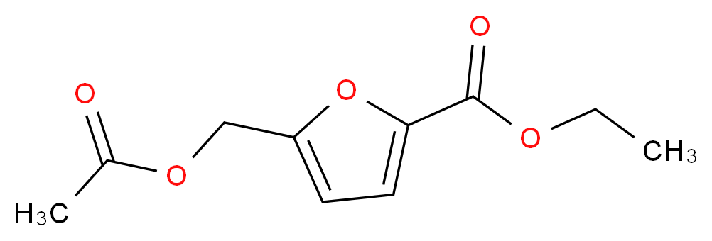 ethyl 5-[(acetyloxy)methyl]-2-furoate_Molecular_structure_CAS_99187-01-6)