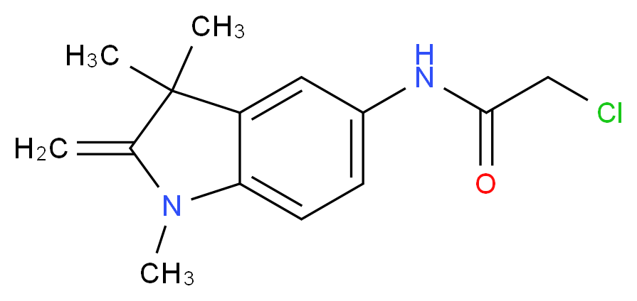 5-Chloroacetamido-2-methylene-1,3,3-trimethylindoline_Molecular_structure_CAS_51980-53-1)