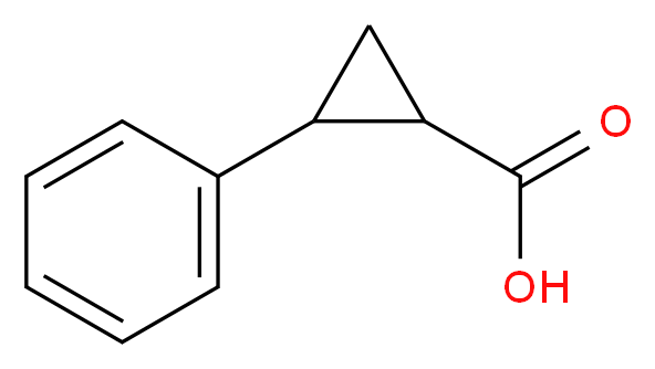 2-Phenylcyclopropane-1-carboxylic acid_Molecular_structure_CAS_)