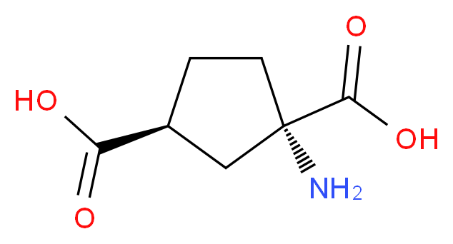 (±)-1-Amino-cis-cyclopentane-1,3-dicarboxylic acid_Molecular_structure_CAS_477331-06-9)