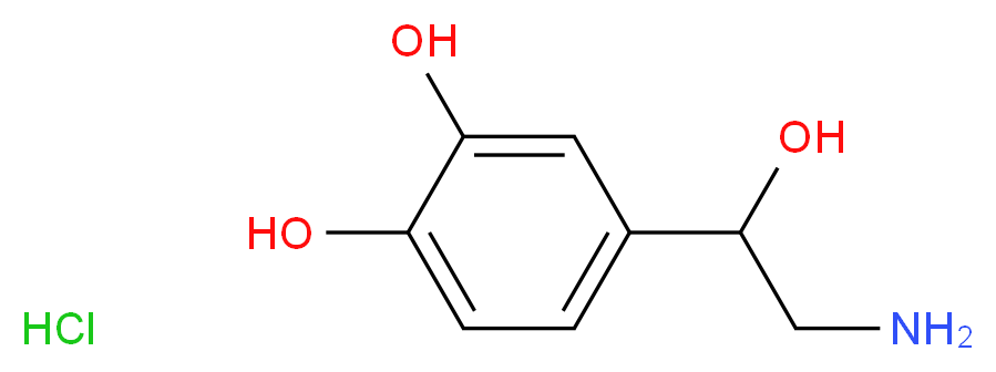 DL-Norepinephrine hydrochloride_Molecular_structure_CAS_55-27-6)