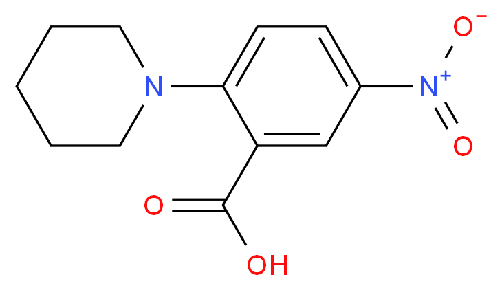 5-Nitro-2-(piperidine-1-yl)benzoic acid_Molecular_structure_CAS_42106-50-3)