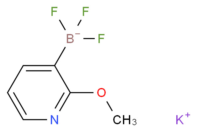 Potassium 2-methoxypyridine-3-trifluoroborate_Molecular_structure_CAS_)