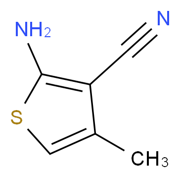 2-Amino-4-methylthiophene-3-carbonitrile_Molecular_structure_CAS_4623-55-6)