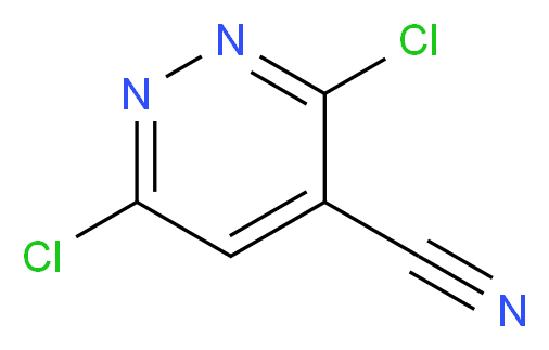 3,6-Dichloropyridazine-4-carbonitrile_Molecular_structure_CAS_35857-93-3)