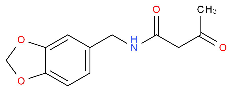 N-PIPERONYLACETOACETAMIDE_Molecular_structure_CAS_16386-35-9)