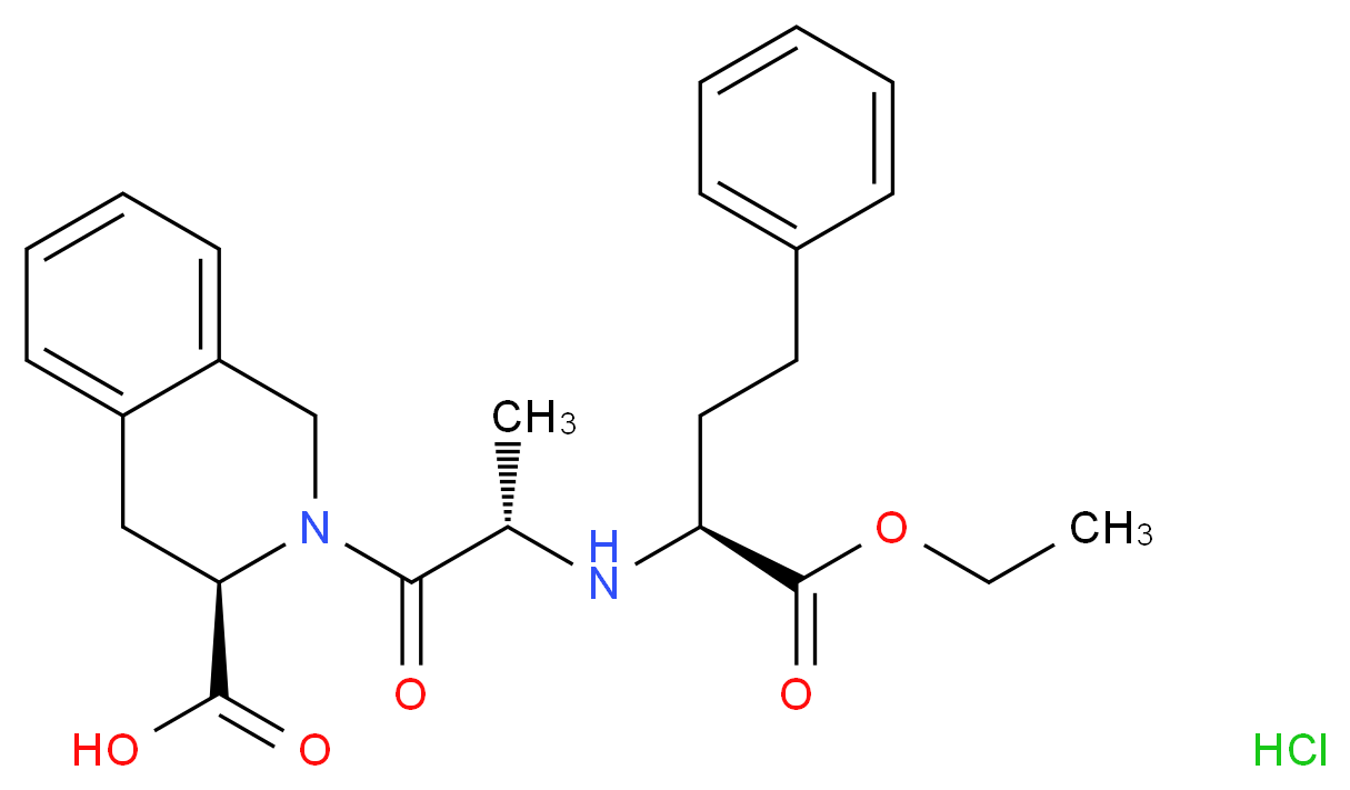 Quinapril Hydrochloride_Molecular_structure_CAS_82586-55-8)
