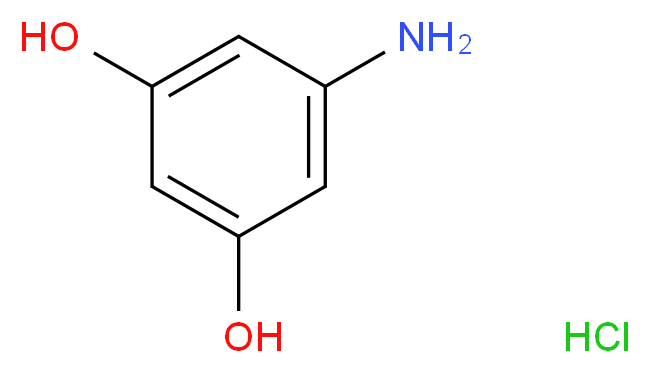 5-Aminobenzene-1,3-diol hydrochloride_Molecular_structure_CAS_6318-56-5)