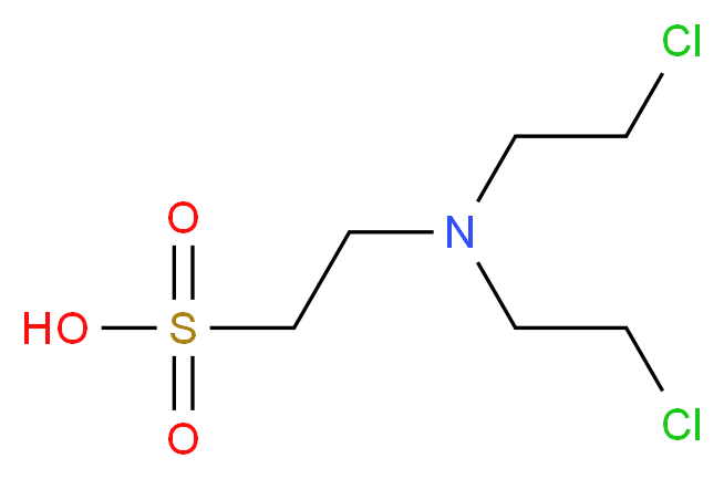 N,N-Bis(2-chloroethyl)taurine_Molecular_structure_CAS_98277-87-3)