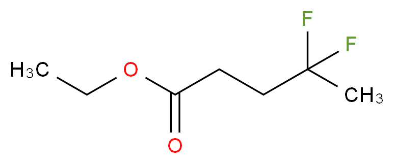Ethyl 4,4-difluorovalerate_Molecular_structure_CAS_659-72-3)