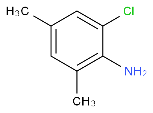 2-Chloro-4,6-dimethylaniline_Molecular_structure_CAS_63133-82-4)