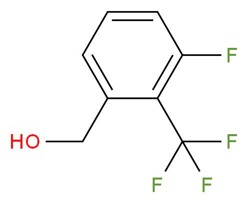 3-Fluoro-2-(trifluoromethyl)benzyl alcohol_Molecular_structure_CAS_)