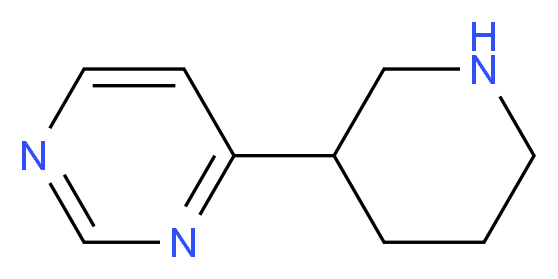 4-(3-piperidinyl)pyrimidine_Molecular_structure_CAS_1185105-86-5)