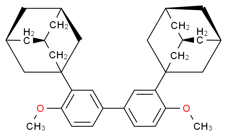 2,2'-Bis-(1-adamantyl)-4,4'-dimethoxybiphenyl_Molecular_structure_CAS_932033-57-3)