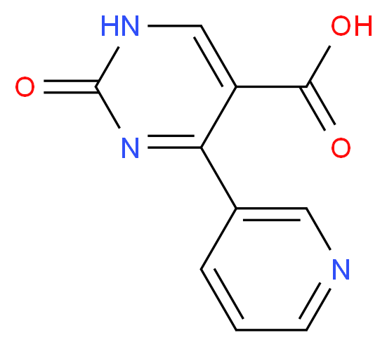 2-oxo-4-(3-pyridinyl)-1,2-dihydro-5-pyrimidinecarboxylic acid hydrate_Molecular_structure_CAS_690631-94-8)