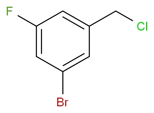 3-Bromo-5-fluorobenzyl chloride_Molecular_structure_CAS_1094651-50-9)
