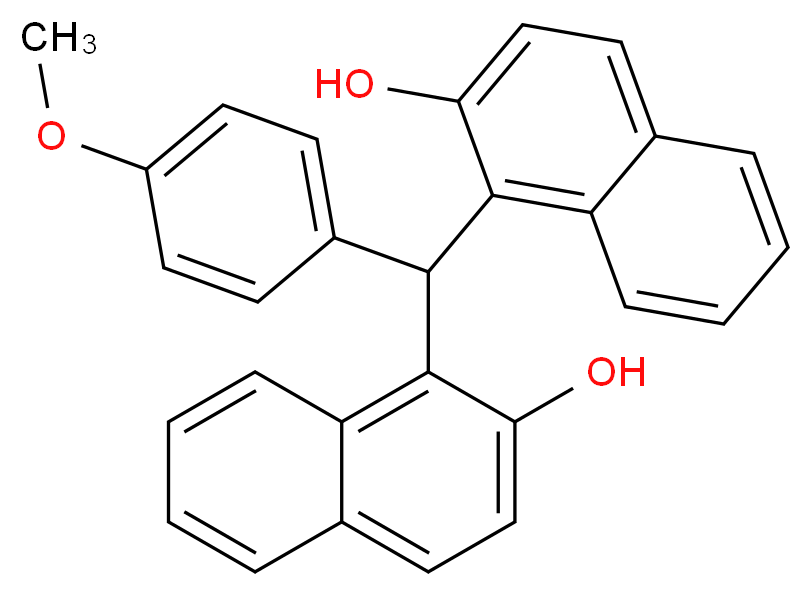 1-[(2-hydroxy-1-naphthyl)(4-methoxyphenyl)methyl]-2-naphthol_Molecular_structure_CAS_)