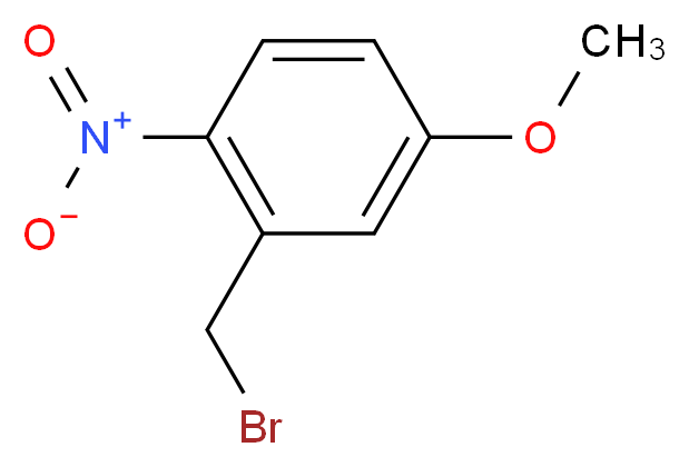 2-(bromomethyl)-4-methoxy-1-nitrobenzene_Molecular_structure_CAS_)