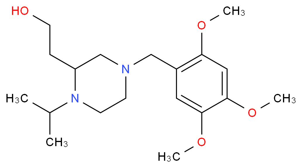 2-[1-isopropyl-4-(2,4,5-trimethoxybenzyl)-2-piperazinyl]ethanol_Molecular_structure_CAS_)