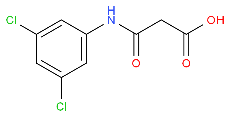 3-[(3,5-dichlorophenyl)amino]-3-oxopropanoic acid_Molecular_structure_CAS_53219-94-6)