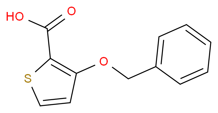 3-(Benzyloxy)-2-thiophenecarboxylic acid_Molecular_structure_CAS_)