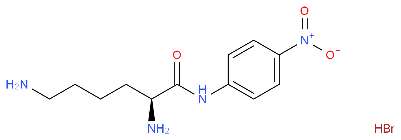 L-Lysine p-nitroanilide dihydrobromide_Molecular_structure_CAS_40492-96-4)