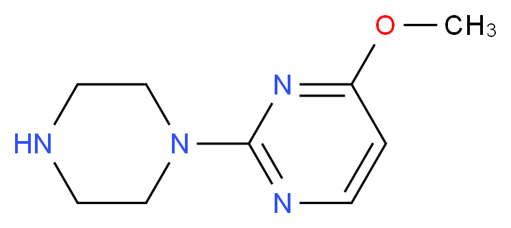 4-methoxy-2-(piperazin-1-yl)pyrimidine_Molecular_structure_CAS_)