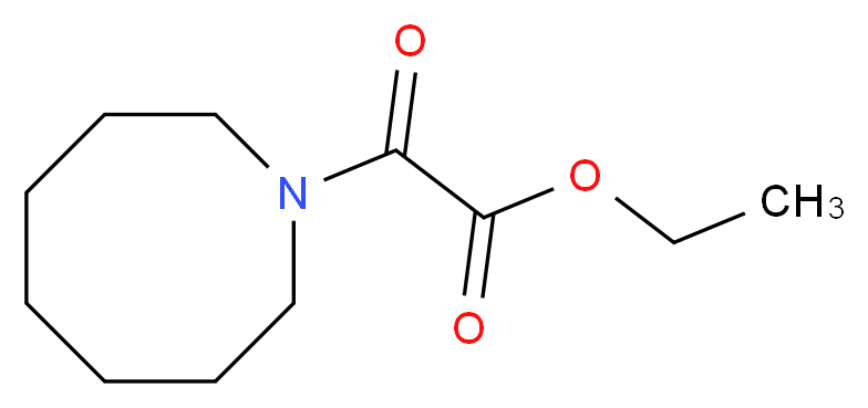 Ethyl azocan-1-yl(oxo)acetate_Molecular_structure_CAS_)