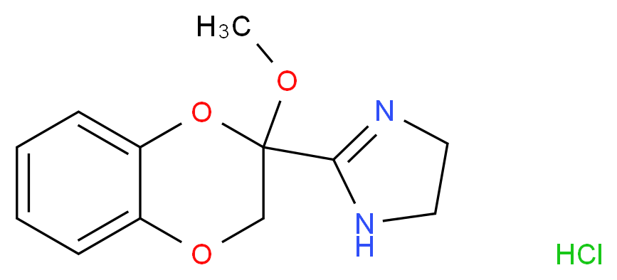RX 821002 hydrochloride_Molecular_structure_CAS_109544-45-8)