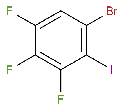 1-Bromo-2-iodo-3,4,5-trifluorobenzene_Molecular_structure_CAS_)
