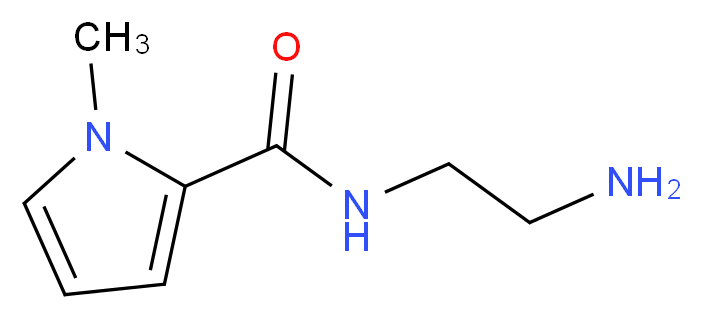 N-(2-aminoethyl)-1-methyl-1H-pyrrole-2-carboxamide_Molecular_structure_CAS_)